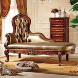 欧式贵妃椅新古典贵妃榻样板房客厅贵妃躺椅沙发实木美人靠可定做