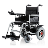 旁恩多功能电动轮椅PE-WT-100W 大轮充气胎轻便代步车可折叠