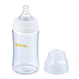 亲亲我新生婴儿宽口径玻璃奶瓶标准口奶瓶防胀气玻璃奶瓶宽口包邮