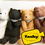 德国FASHY高品质可爱毛绒卡通动物小熊充水式热水袋包邮 温暖礼物