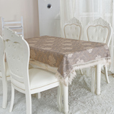 桌布布艺亚麻 餐桌布台布简约现代耐脏耐用茶几布长方形桌布桌垫