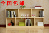 实木书柜儿童玩具柜桌上简易书架松木收纳置物柜矮柜韩式现代宜家