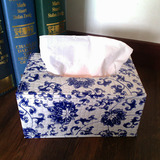 古典皮质纸巾盒客厅餐桌 中号抽纸盒家用 餐巾纸盒创意纸抽盒家居