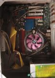 二手电脑主机AMD7750双核主板2G内存/独显游戏可以疾风之刃