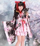 特价动漫服装可爱和服日式洛罗丽塔洋装女装cosplay女仆装重樱
