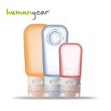 Humangear旅行分装瓶 沐浴露洗发水旅游便携化妆品硅胶按压瓶套装