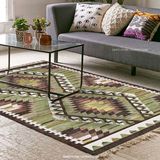 kilim波西米亚风欧美北欧几何纯棉设计图案客厅卧室床边毯小地毯