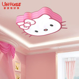 新款 Kitty凯蒂猫儿童房LED吸顶灯 创意卡通护眼公主女孩卧室灯具