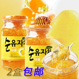 韩国进口国际蜂蜜柚子茶水果肉冲调饮品原装进口正品kj560g零食