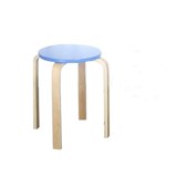 彩色小凳子实木圆凳子时尚创意简约现代宜家餐凳家用板凳椅子特价