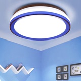 新款LED吸顶灯简约圆形卧室灯阳台房间灯客厅灯过道餐厅灯厨房灯