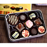 马来西亚什锦多口味巧克力礼盒装diy铁盒生日礼物创意七夕情人节