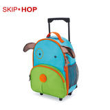美国直邮Skip Hop动物拉杆箱书包儿童行李箱出行箱包拖箱