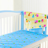 彩棉婴儿隔尿垫春夏加大防水透气宝宝隔尿垫儿童纯棉可洗床垫用品