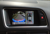 奥迪A4L 360度全景摄像头行车记录仪无缝全景驾驶录像