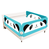 儿童松木婴儿宝宝简易组装拼双人小床带护栏床垫X2L