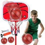儿童篮球架 可升降户外铁杆家用室内投篮架子 宝宝大号篮球框玩具