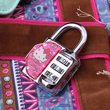 密码锁箱包锁健身房行李旅行箱密码锁迷你箱包密码挂锁