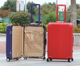 日默瓦同款拉杆箱铝镁合金旅行箱铝框万向轮托运箱26寸行李箱24寸