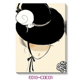 数字油画diy数码彩绘人物卡通动漫手绘大幅装饰画蔷薇美少女系列1