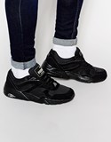 英国代购 正品Puma R698黑色时尚运动休闲跑步鞋 男鞋 02.18