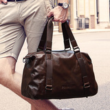 男士旅行包真皮手提单肩斜挎大小容量行李旅游短途商务潮流韩版袋