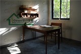 北欧式宜家简约电脑桌小户型单人双人办公桌工作台纯实木简易书桌
