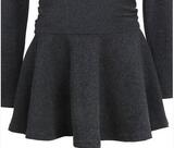 ZARA正品女装代购2015秋装新款呢子打底裙双口袋长袖毛呢连衣裙