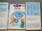 荷兰本土herobaby美素奶粉4段 700g 代购空运8盒比利时直邮
