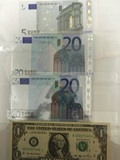 欧元（绝品美金1元只供欣赏，不设卖。）
