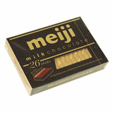 满58元包邮 日本进口明治Meiji至尊钢琴牛奶巧克力 26枚120g