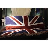 外贸原单挂毯多功能沙发套单人沙发巾卧室装饰地毯床边毯英国旗