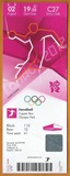 伦敦2012奥运会门票 C27男子手球 塞尔维亚－丹麦