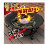 铁艺烤火炉烧烤架家用火盆架冬天取暖器烤火器户外木炭烤炉特价