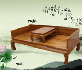 特价古典家具老榆木罗汉床现代时尚简约明清素板罗汉床炕桌组合