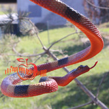 仿真动物模型爬行类大号140厘米蛇类玩具模型蛇类  爬行动物模型