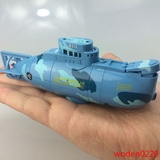 创新 迷你潜水艇 塑料充电动核潜艇快艇儿童玩具船遥控模型