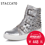 STACCATO/思加图羊皮EPP47AD4女靴2014年 个性时尚
