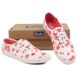 Keds 春夏新款 泰勒同款 时尚舒适花卉图案帆布鞋女鞋 WF54582