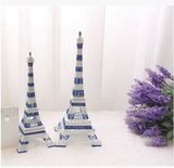 包邮巴黎埃菲尔铁塔模型金属家居饰品摆件创意送男女生日结婚礼物