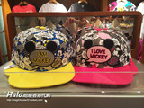香港迪士尼代购 米奇米妮帽子 成人涂鸦帽子 聚会装饰帽子 鸭嘴帽
