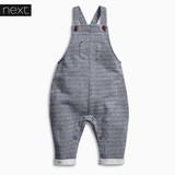英国next童装2016年夏新生儿针织背带裤 婴儿背带裤装VJ01110651