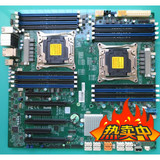 超微 X10DAI C612 X99 支持E5-2600 V3 CPU 双路服务器主板 全新