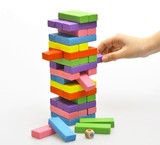 【新年巨惠】木质彩色 数字叠叠乐叠叠高抽积木儿童成人益智玩具