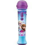 现货 美国迪士尼冰雪奇缘艾尔莎安娜儿童音乐MP3话筒麦克风玩具