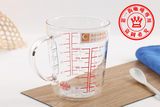 日本hario玻璃量杯牛奶杯刻度杯加厚CMJW-500 (可进微波炉)500ml