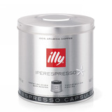 【天猫超市】意大利进口illy经典咖啡胶囊（深度烘培）140g/罐