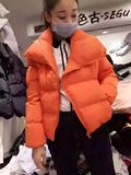 韩国宽松短款面包服2015新冬装韩版学生小棉袄棉服女大码棉衣外套