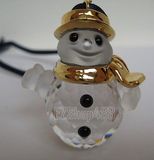 代购Swarovski施华洛世奇水晶雕像雪人装饰罕见圣诞节礼物摆件