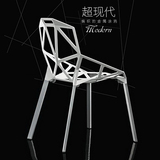 现代简约电脑椅 塑料餐椅 会议洽谈创意时尚办公椅 家用休闲椅子
